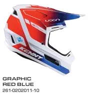 Casque KENNY Performance Graphic Red Blue 2026 (XS 53/54cm)