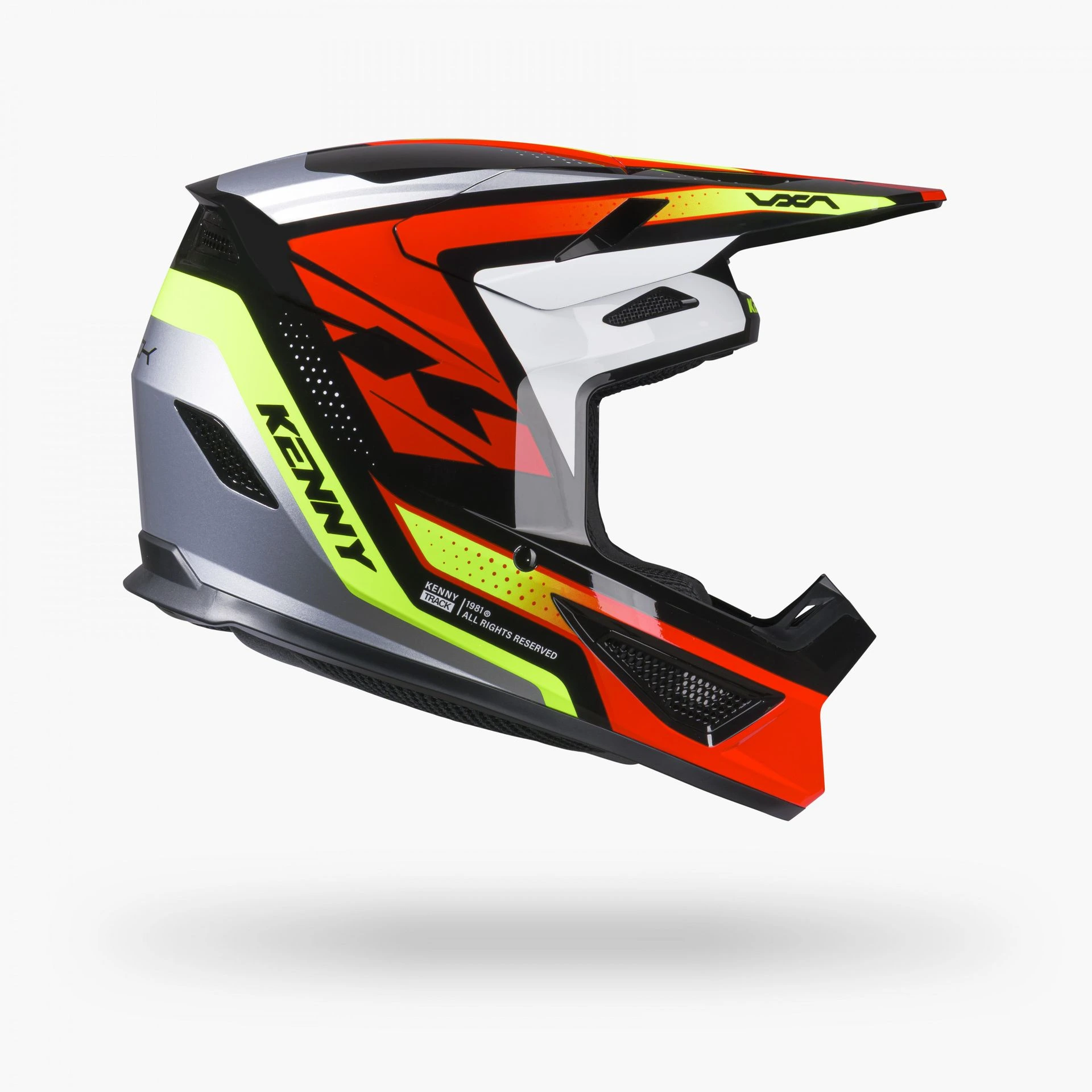 Casque KENNY Track Graphic+Focus Red 2027