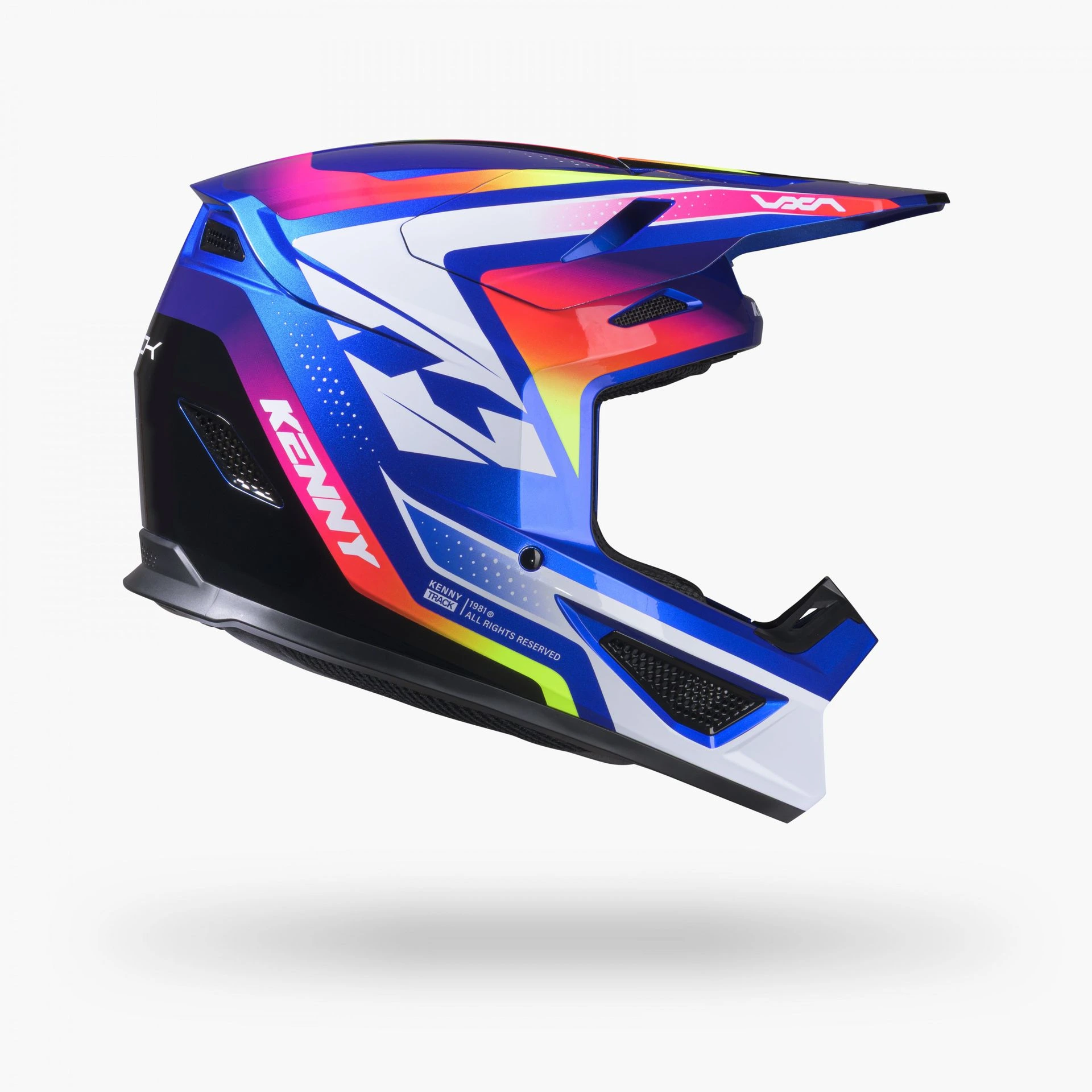 Casque KENNY Track Graphic+Candy Blue 2027 (S)