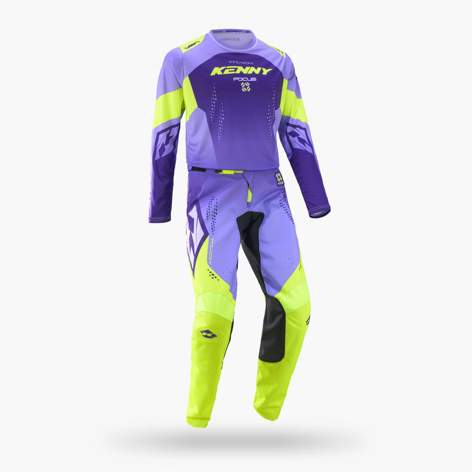 Tenue KENNY Track Focus Purple kids 2027 (18US/3ANS, 4XS/3-4ANS)