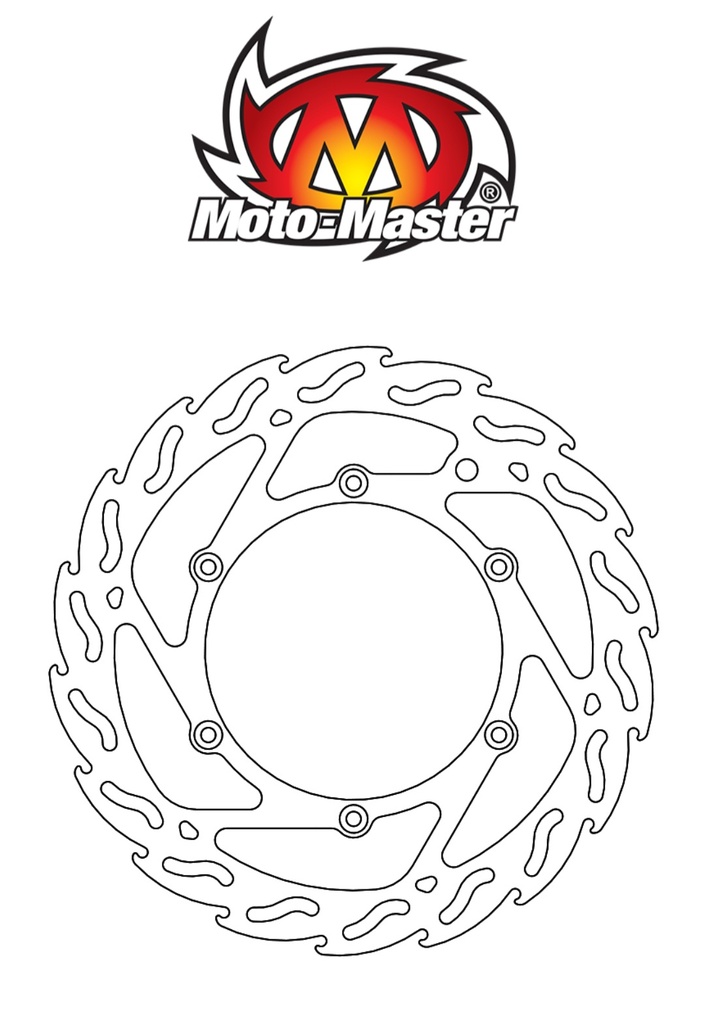 [MM110623] Disque de Frein Av Moto Master Flame Beta 2tps/4tps(2013 à 2025)
