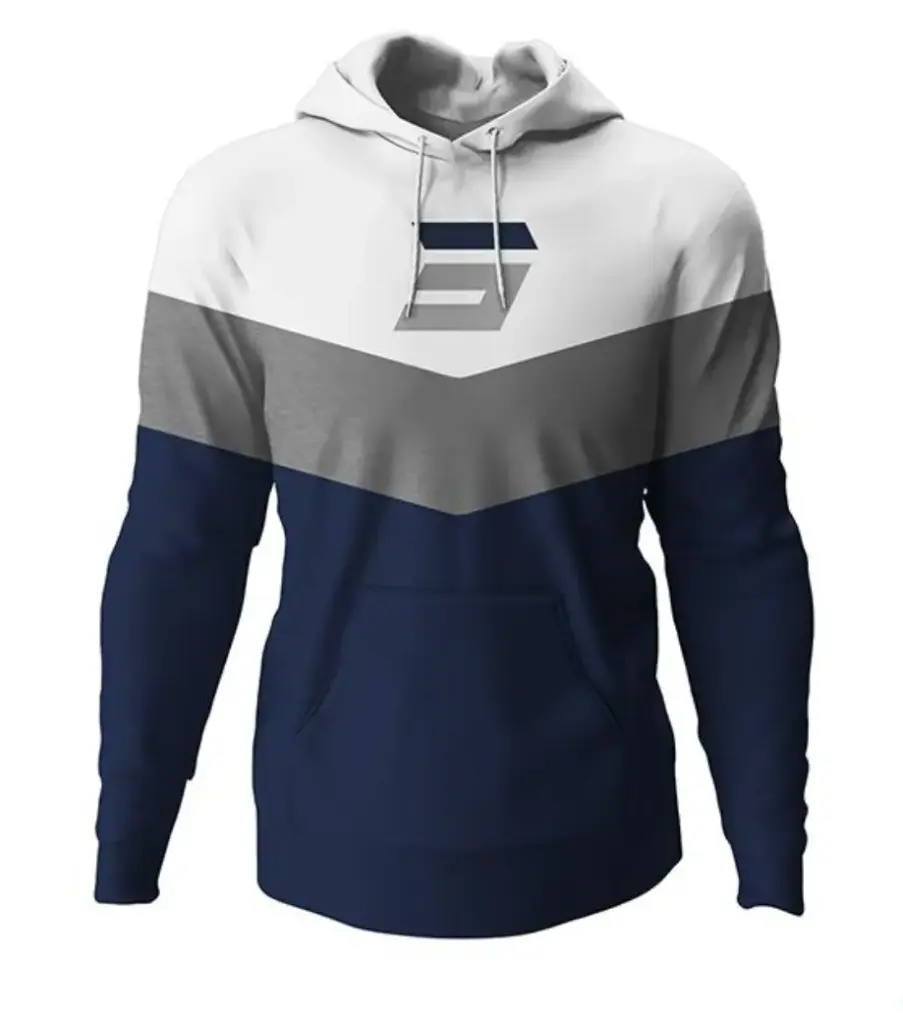 Sweat-Shirt SHOT Bleu/Gris/Blanc