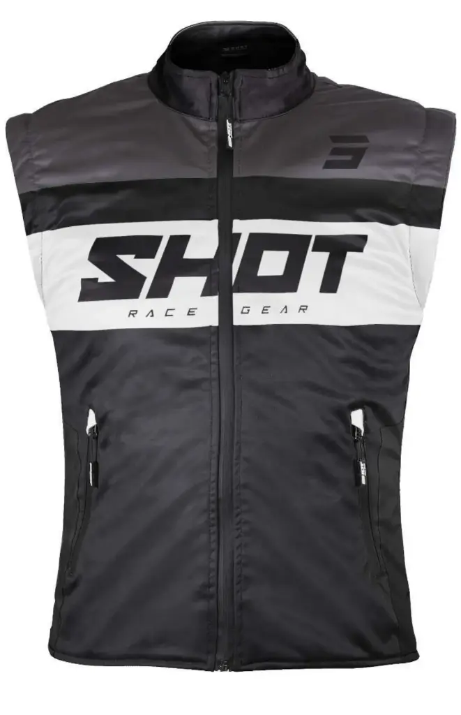 Veste BODYWARMER LITE SHOT Black/White