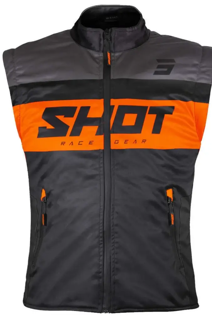 Veste BODYWARMER LITE SHOT BLACK/ORANGE