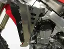 Protections Radiateurs AXP HONDA CRF450R/CRF450RX Rouges