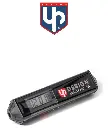 Mousse de Guidon Cylindrique UP Horloge Intégrée Noire