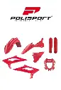 Kit Complet Plastique POLISPORT BETA RR250>450 Rouge