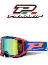 Masque ProGrip Vista 3303 Mirror Bleu/Orange fluo OTG