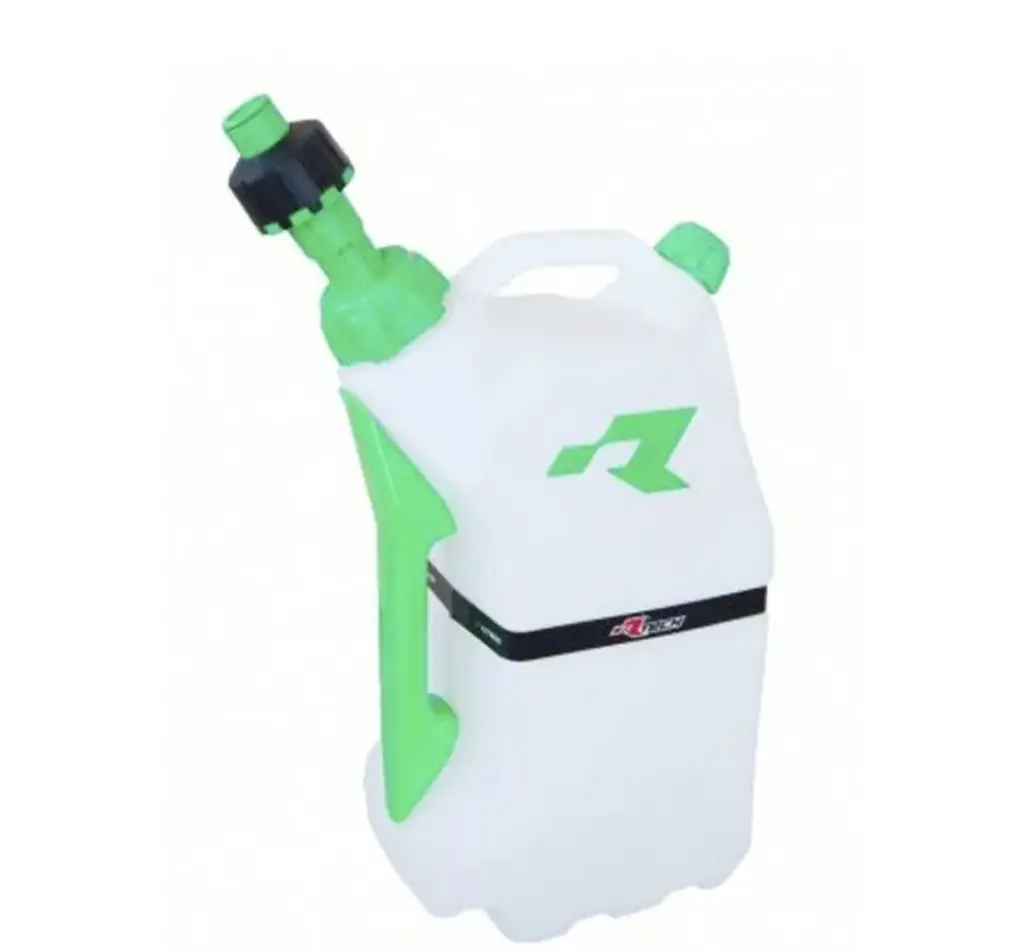 Bidon RTECH 15L + Système de remplissage rapide (VERT)