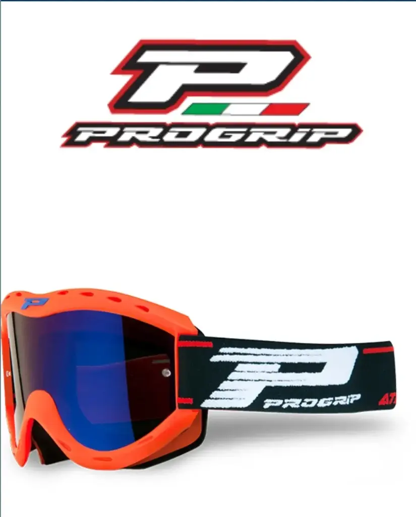 Masque ProGrip Atzaki Kid Mirror 3101 Orange Fluo