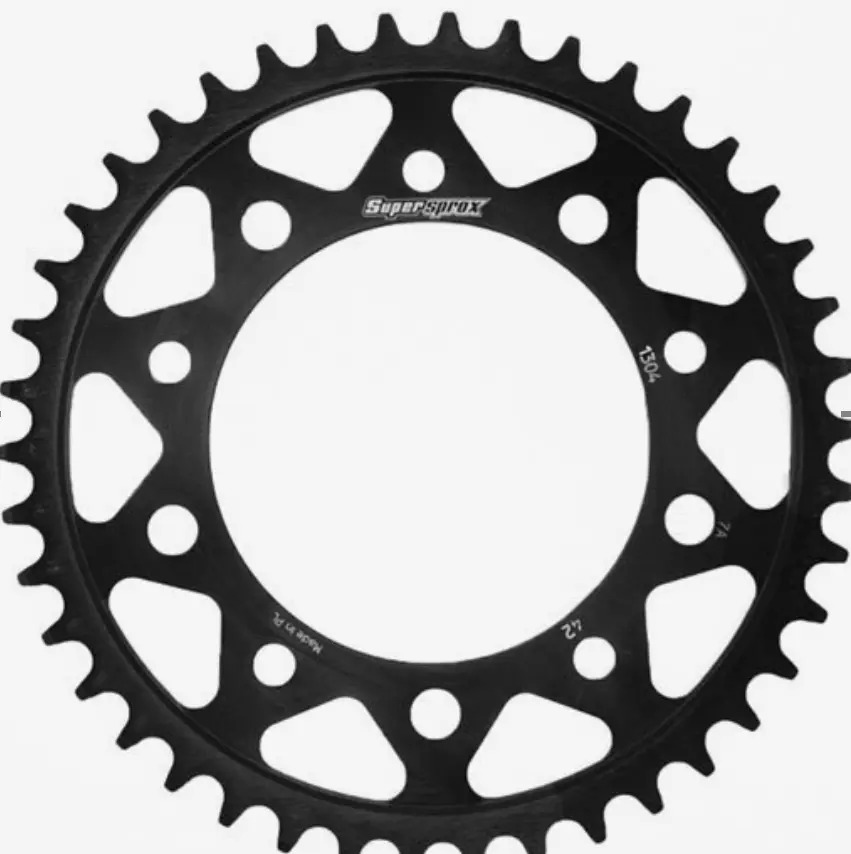 Couronne Acier SUPERSPROX Noir 52 Dents HUSQVARNA FE 2014-2025