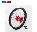 Roue complète arrière FUSION EXCEL/PROSTUF HONDA 19x2.15 250CRF/450CRF Noir-Rouge