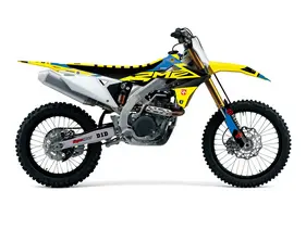 Kit Déco UP ROUND SUZUKI 250 RMZ Jaune 2010-2018