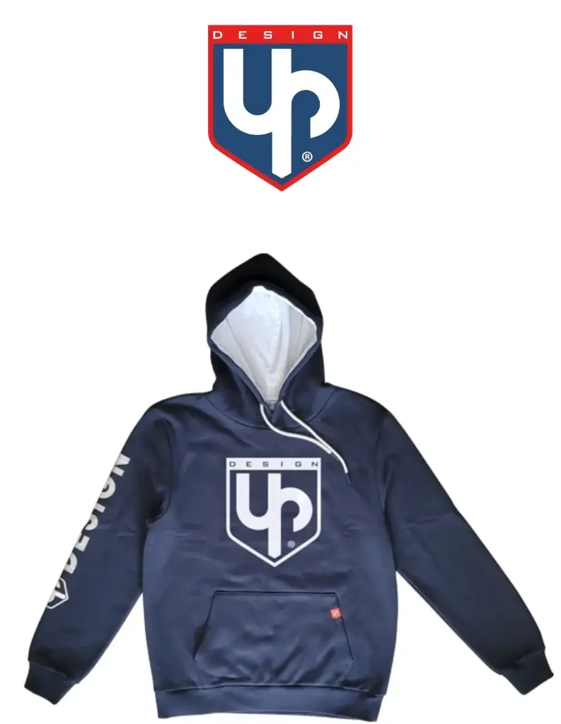 Sweat Capuche Up Bleu