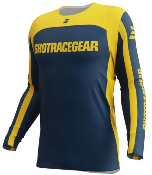 Maillot SHOT CONTACT MYTHIC Blue/Yellow
