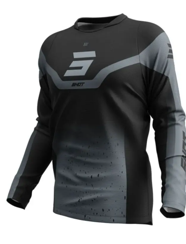Maillot SHOT DEVO BLAST Black/Grey