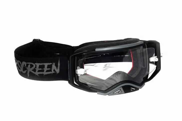 Masque AirScreen AERO 04 EX avec Ecran Ouvrant Noir/Gris/