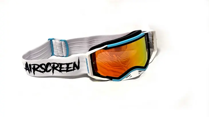 Masque AirScreen AERO 02 MX Blanc/Noir/Bleu