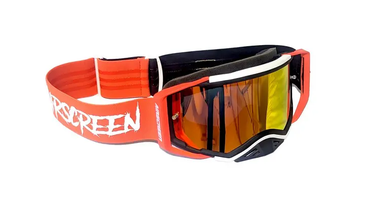Masque AirScreen AERO 06 MX Rouge/Blanc/Noir