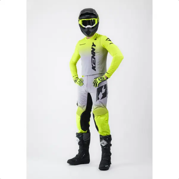 Tenue KENNY Performance Gradient Gris/Jaune Fluo 2025
