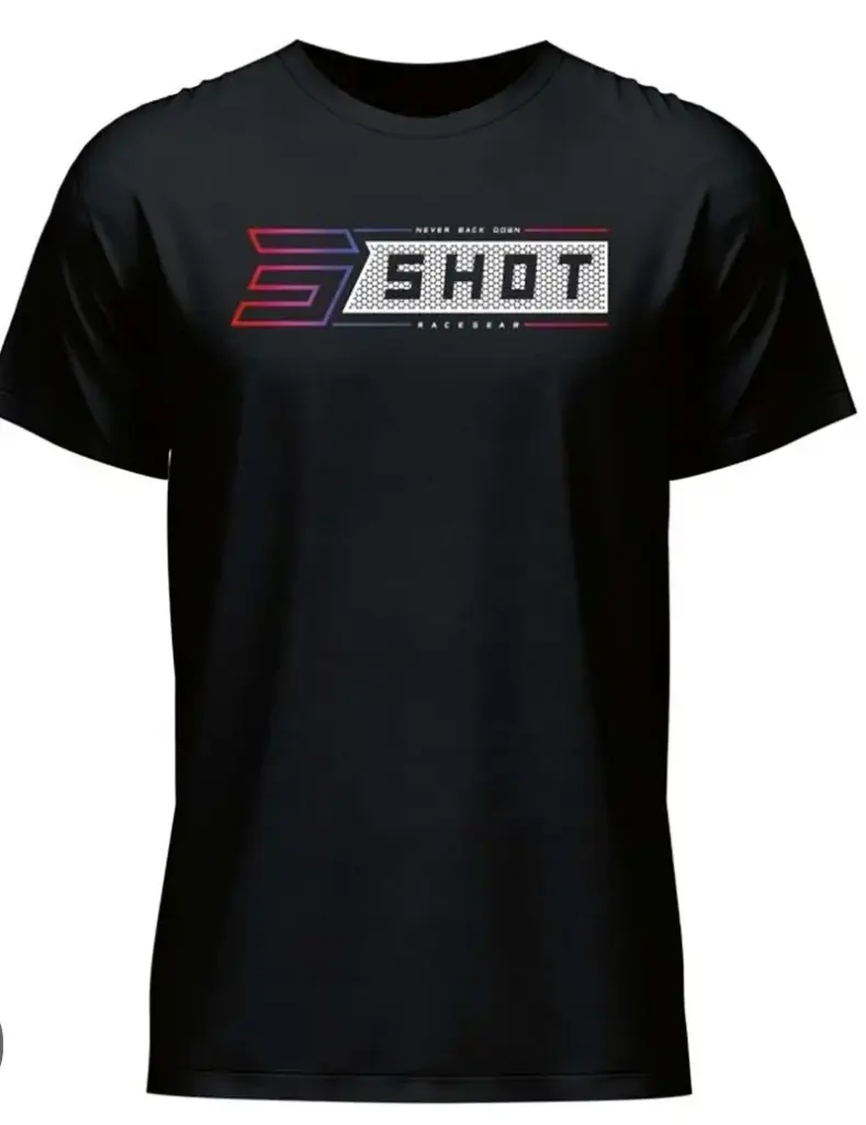 T-Shirt SHOT GRADIENT Black