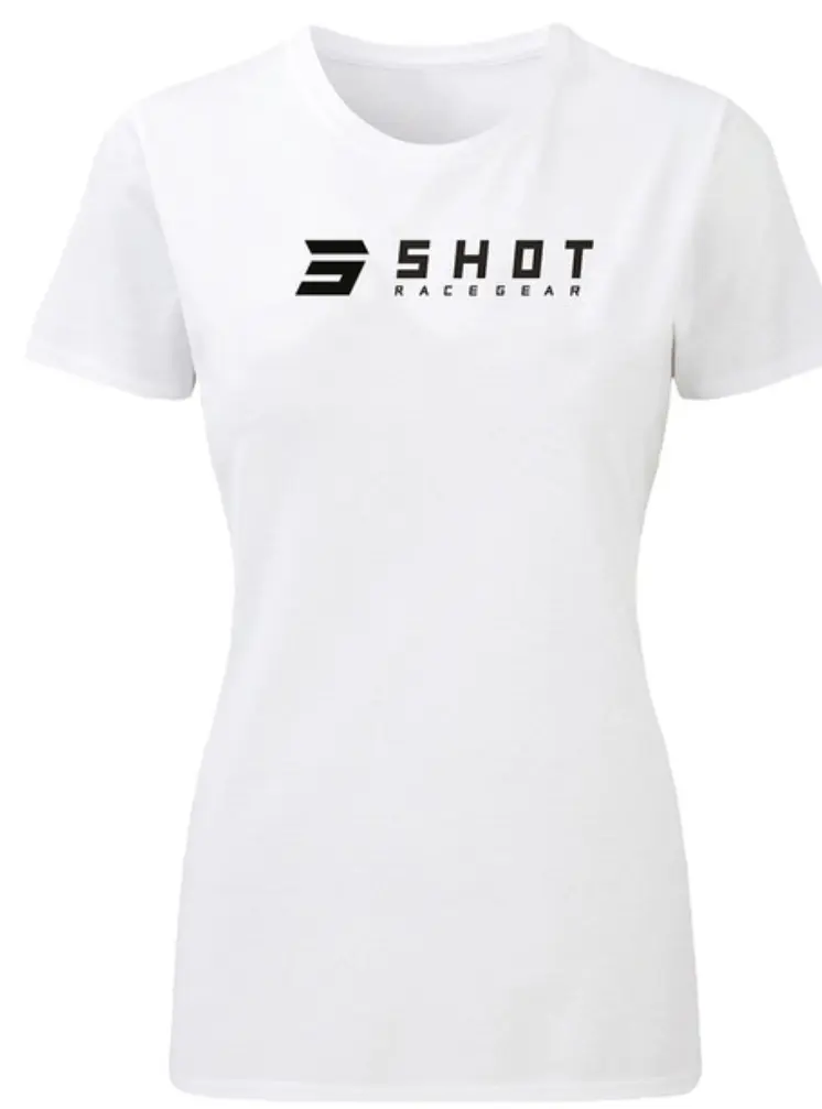 T-Shirt SHOT WOMAN TEAM 2.0 White