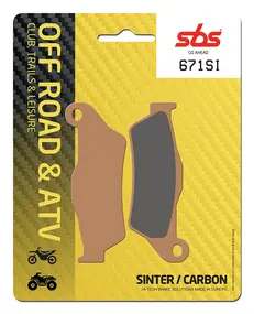 Plaquettes de Frein Avant SBS 671SI  KTM