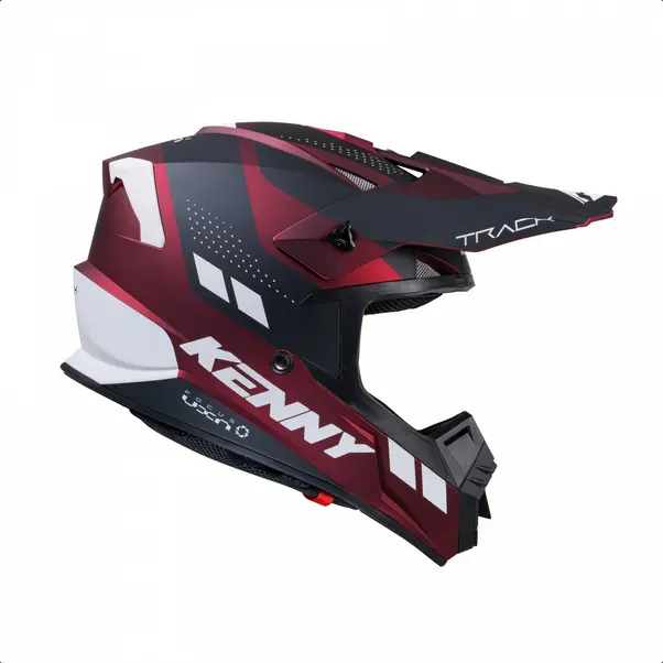 Casque KENNY Track Graphic Candy Red 2025