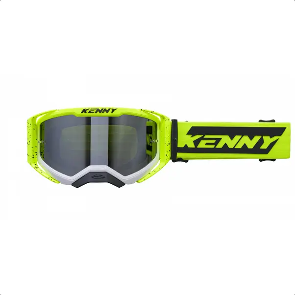 Masque KENNY Performance EVO 2 Yellow White Splash 2025