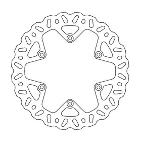 Disque de Frein Arrière Moto Master YAMAHA/FANTIC 2022-2024