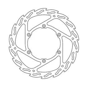 Disque de Frein Avant Moto Master Flame Fixe YAMAHA YZ/YZF 2017-2025