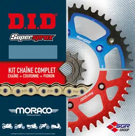 Kit Chaîne DID SUPERSPROX Stealth 520 ERT3 125/150 KTM 2020-2025