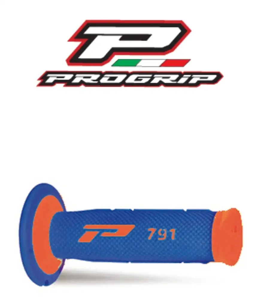 Poignée PROGRIP OrangeFluo/Bleu