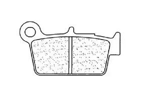 Plaquettes de Frein Arrière CL BRAKES YAMAHA YZ/YZF/WRF 2003-2025