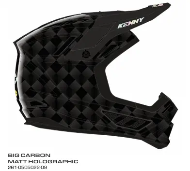 Casque KENNY Big Carbon Matt Holographic 2026
