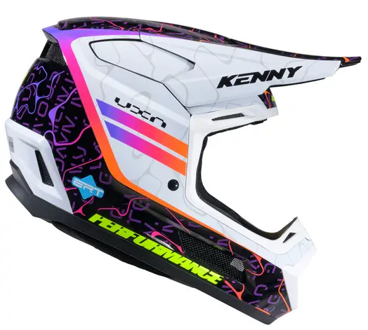 Casque KENNY Performance Graphic+ Wave Black White 2026
