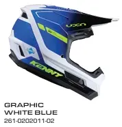 Casque KENNY Graphic White Blue 2026