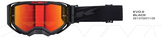 Masque KENNY Evo2 Black 2026