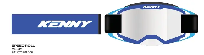 Masque KENNY Performance Speed Roll Blue 2026