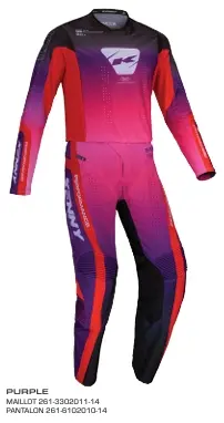Tenue KENNY Performance Purple 2026