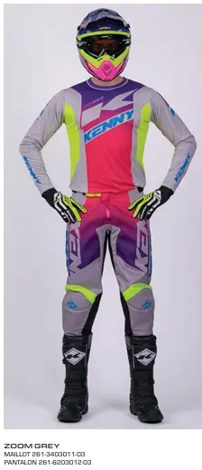 Tenue KENNY Track Zoom Grey 2026