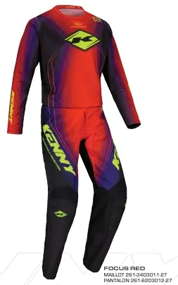Tenue KENNY Track Focus Red 2026