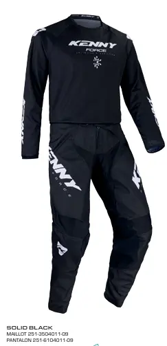 Tenue KENNY Force Solid Black 2026