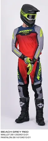 Tenue KENNY Force Beach Grey Red 2026