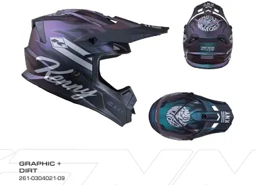 Casque KENNY Graphic+ Dirt 2026