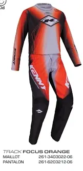 Tenue KENNY kid Track Focus Orange 2026
