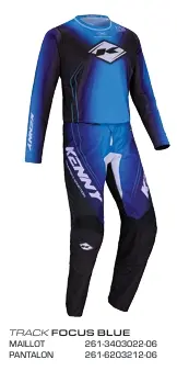 Tenue KENNY kid Track Focus Blue 2026