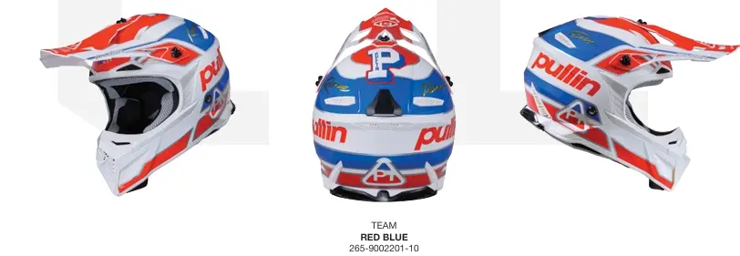 Casque PULL-IN Team Red Blue 2026