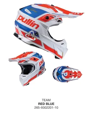 Casque PULL-IN Kid Team Red Blue 2026