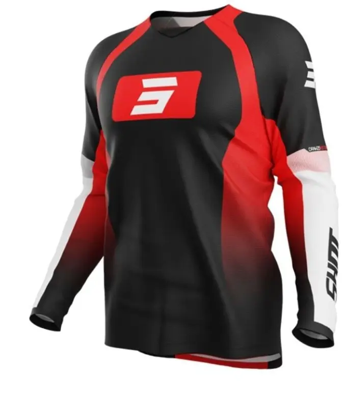 Maillot SHOT DRAW INSTINCT Red